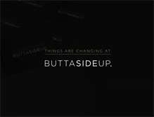 Tablet Screenshot of buttasideup.com